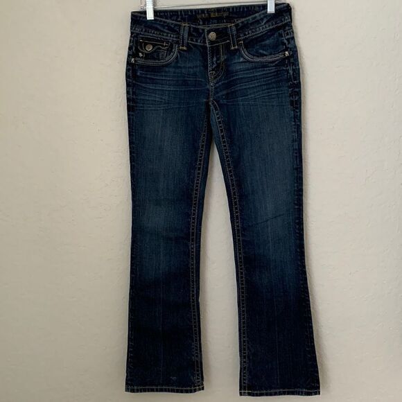 Mer Denim Flare Leg Jeans Women’s Size 27/32 - Picture 1 of 13